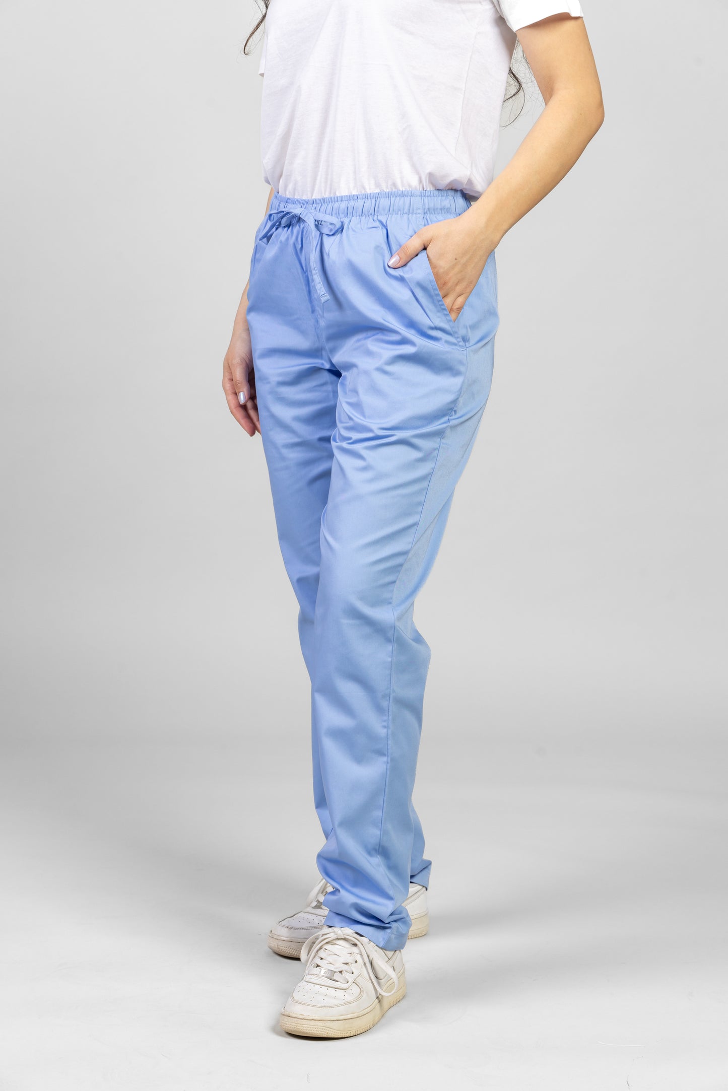 Pantaloni Bleu Unisex Poplin 160g Alessi