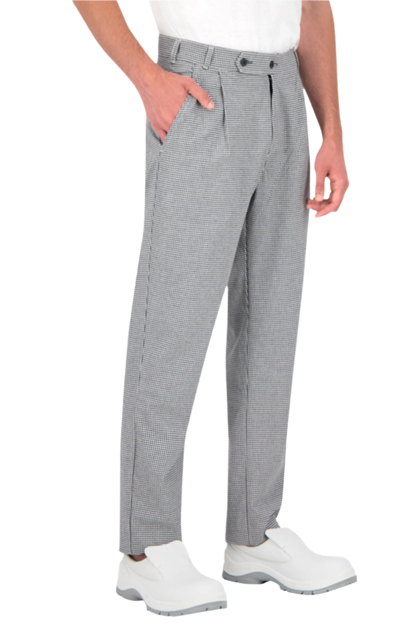 Pantaloni bucatar pepit unisex bumbac 230gr Nahm