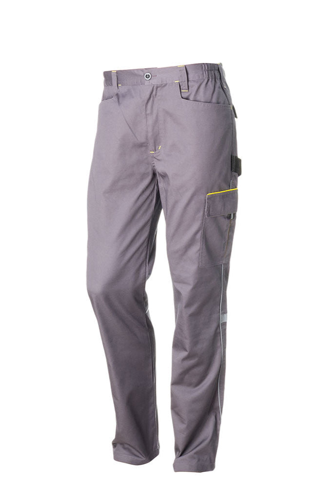 Pantaloni de protectie standard Andura Renania gri/galben (2B22)(90552)