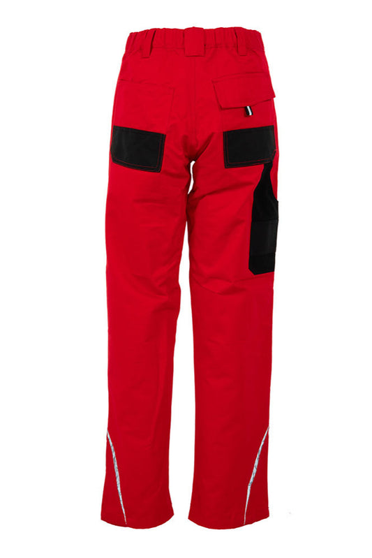 Pantaloni de protectie standard Colorado Renania rosu/negru (35B8)
