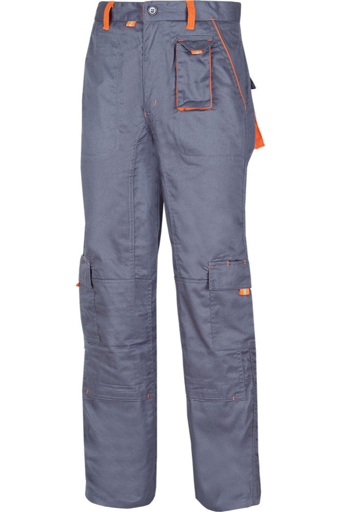 Pantaloni de protectie standard Samoa Renania gri/portocaliu (4B11)(90852)
