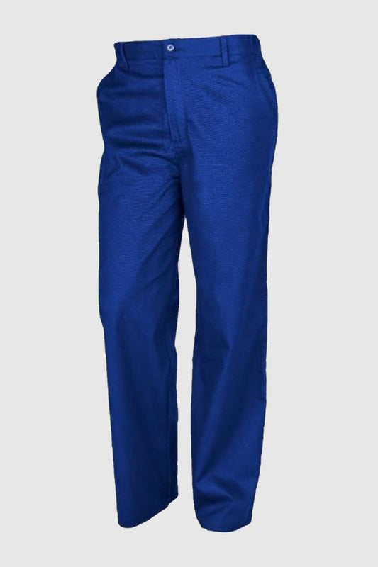Pantaloni de salopeta din bumbac albastru