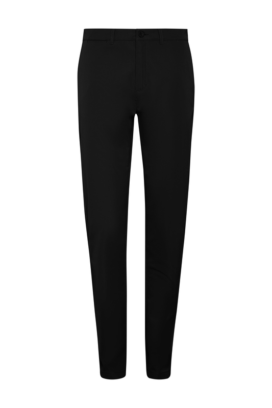 Pantaloni chino negri dama bumbac/eme 200g Beverly Woman
