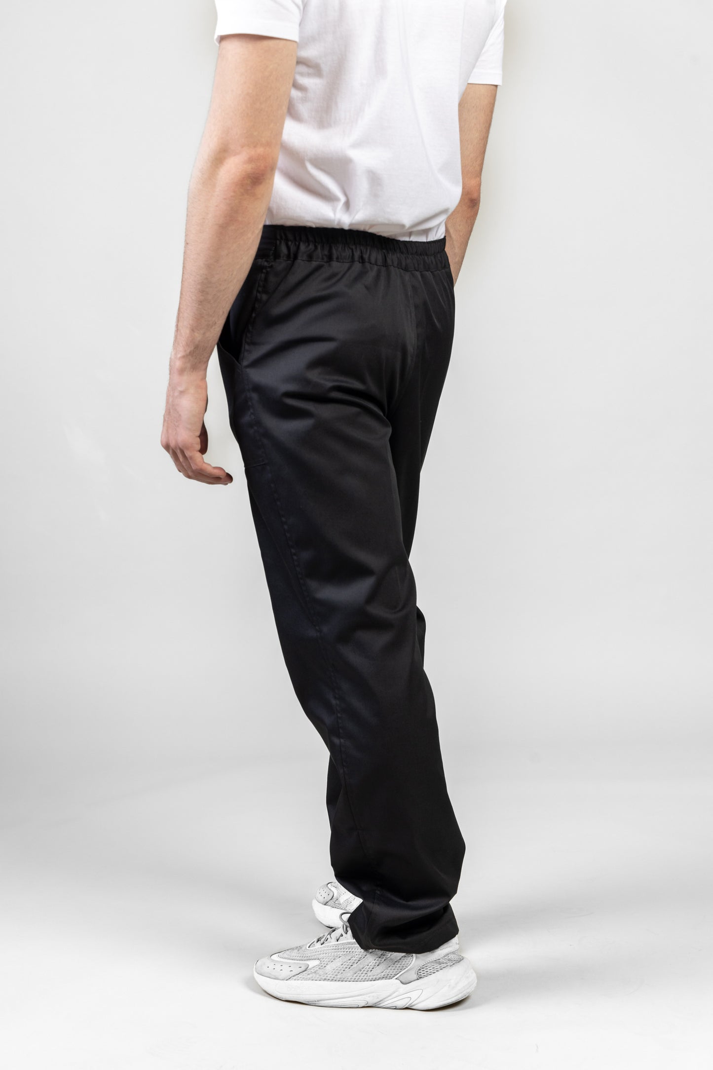 Pantaloni de lucru negri unisex tercot 195g Costin