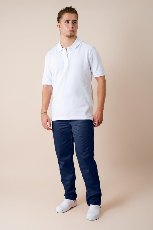 Pantaloni bleumarin unisex poplin 165g Mihnea