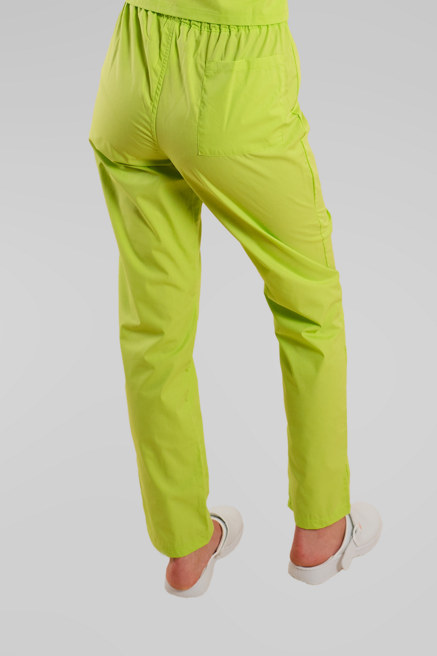 Pantaloni medicali verzi unisex poplin 115gr Albert