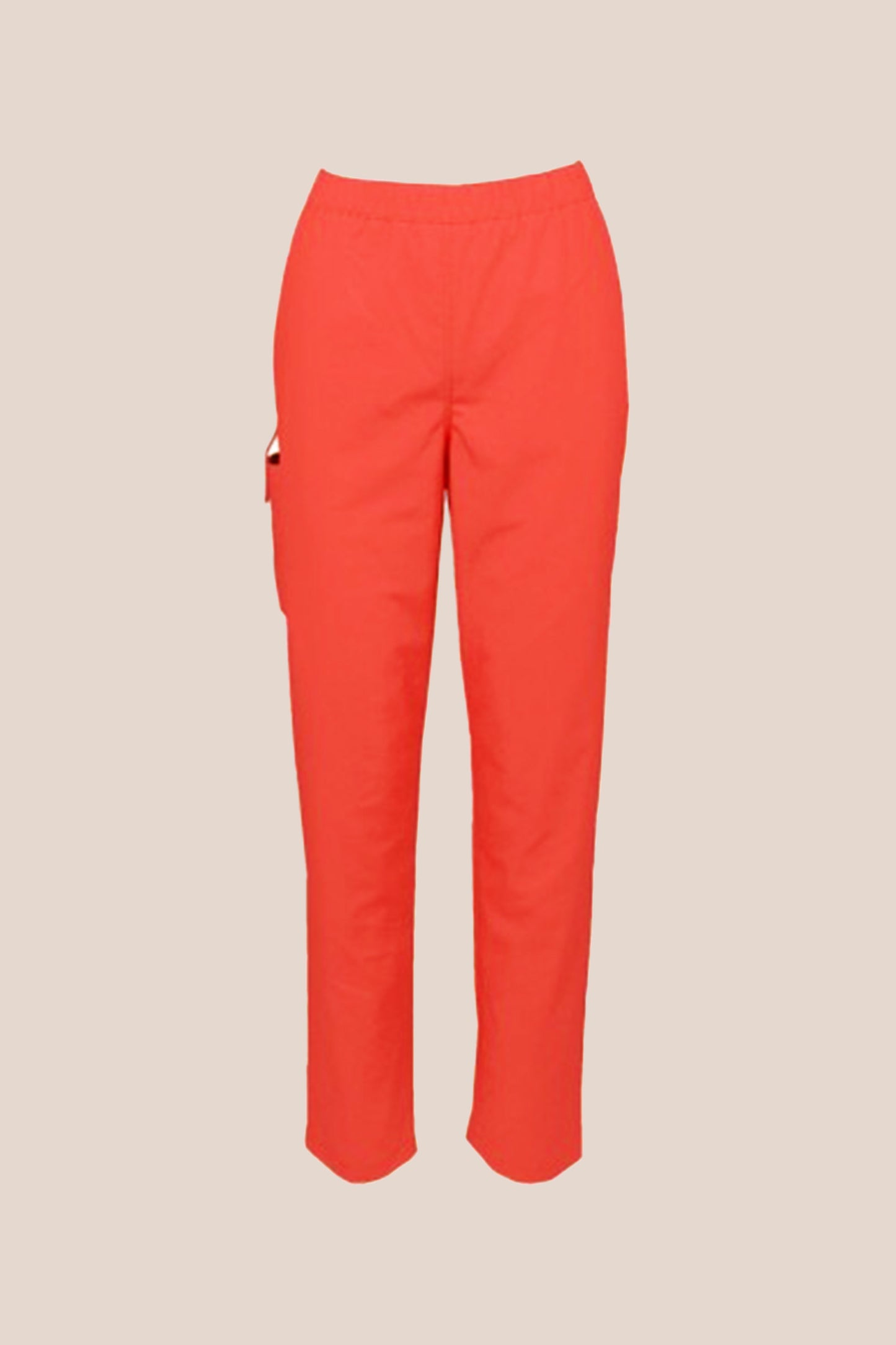 Pantaloni portocalii unisex poplin 165g Mihnea