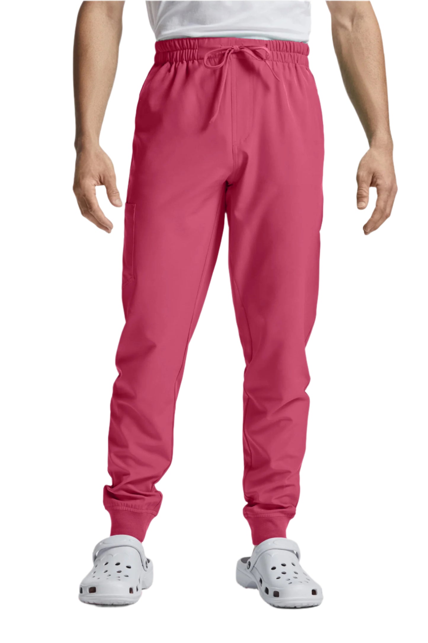 Pantaloni roz unisex poliester 170g Fiber