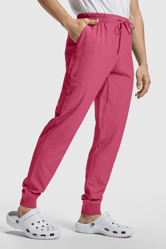 Pantaloni roz unisex poliester 170g Fiber