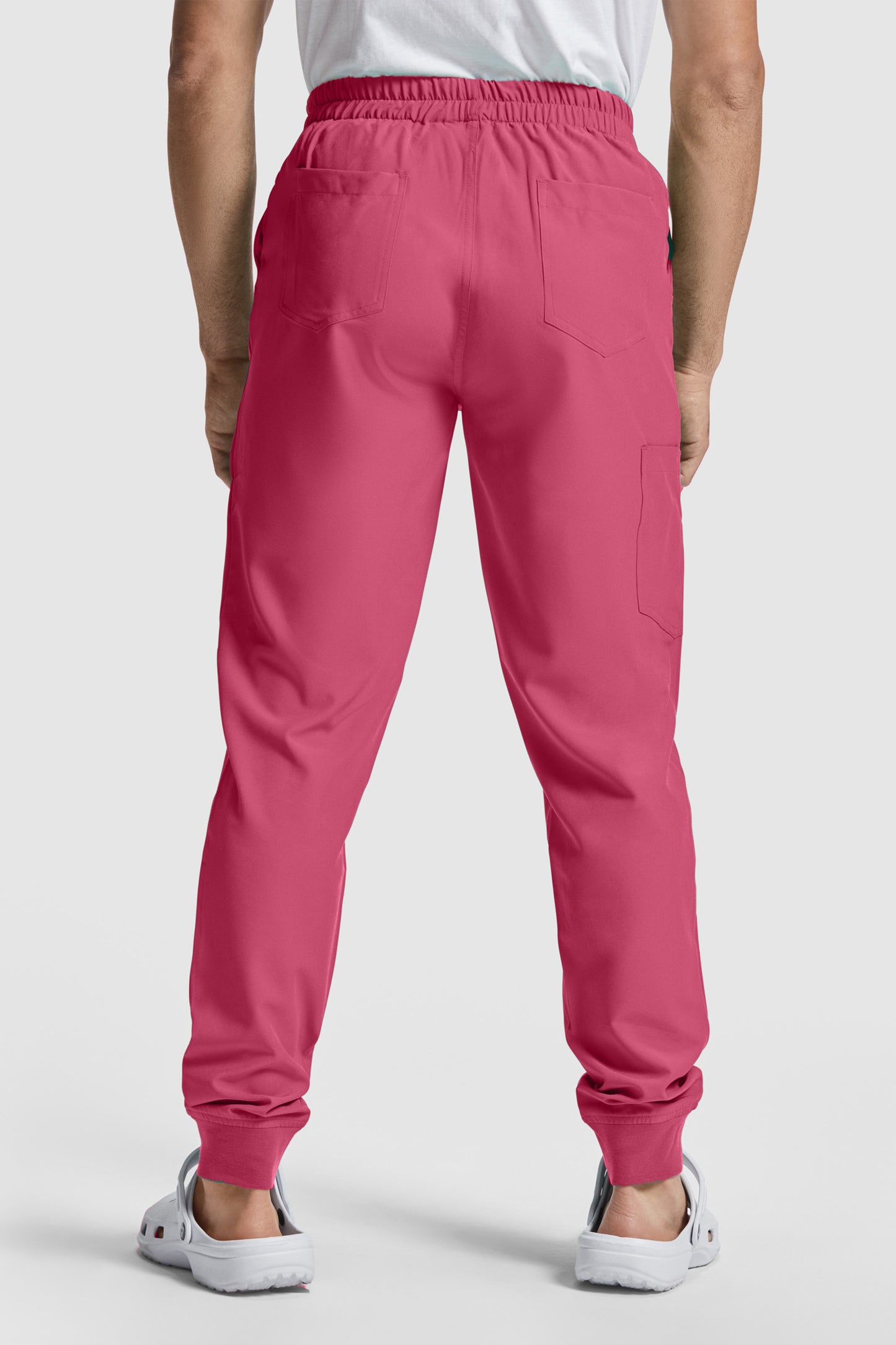 Pantaloni roz unisex poliester 170g Fiber