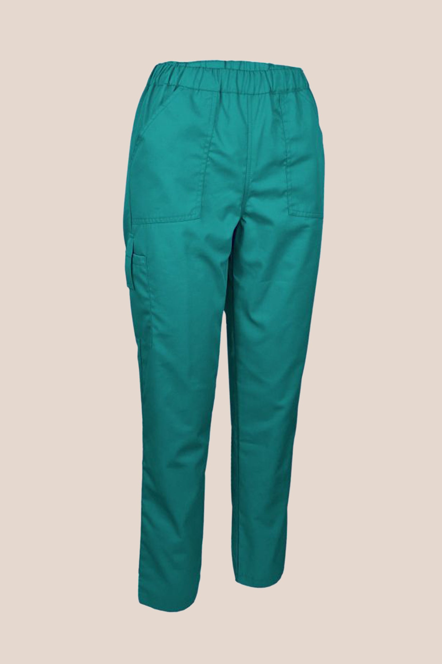 Pantaloni turcoaz unisex poplin 165g Mihnea