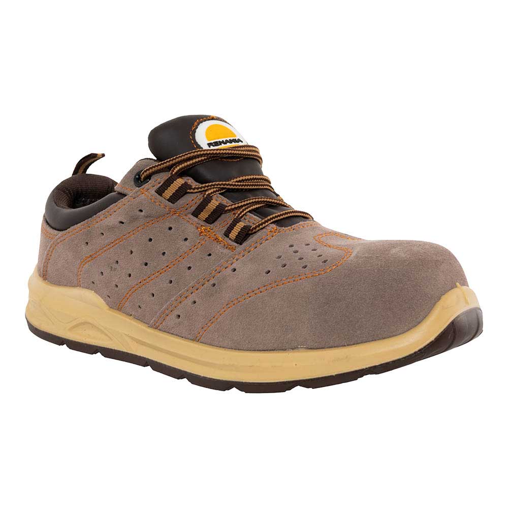 Pantofi de protectie S1P din piele-velur New Dakar