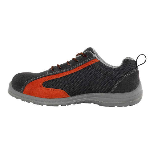Pantofi de protectie S1P din piele New Eagle Orange