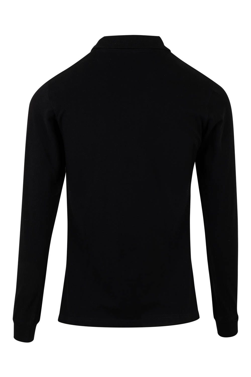 Tricou polo bumbac 200g dama maneca lunga negru Hobart Woman