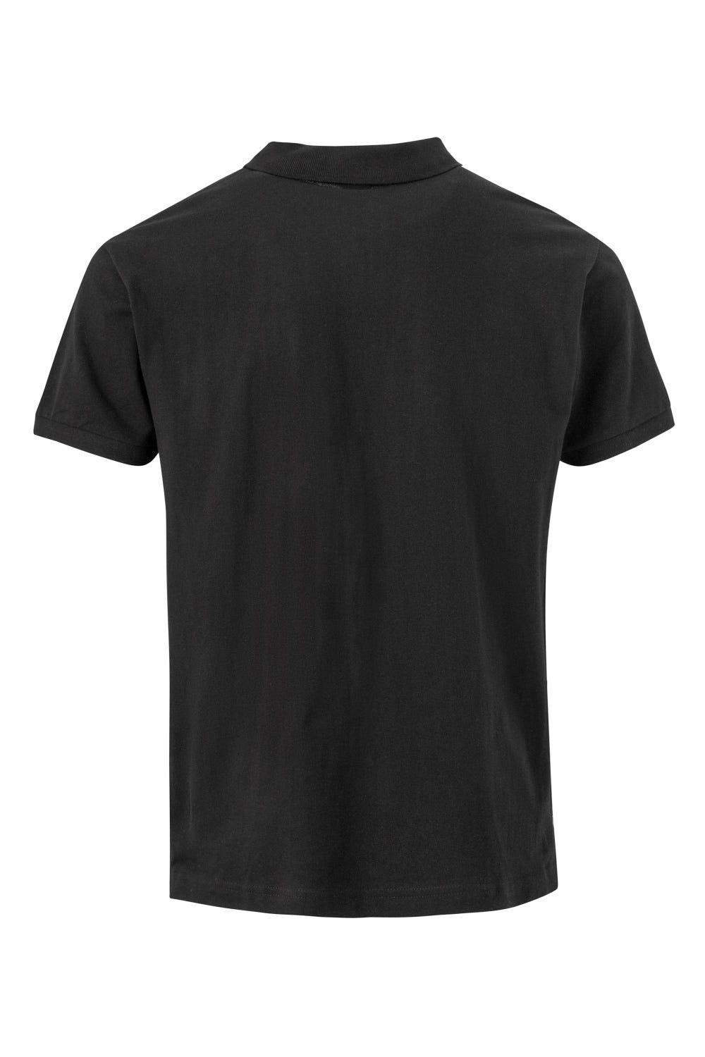 Tricou polo bumbac 210g maneca scurta negru Mackay