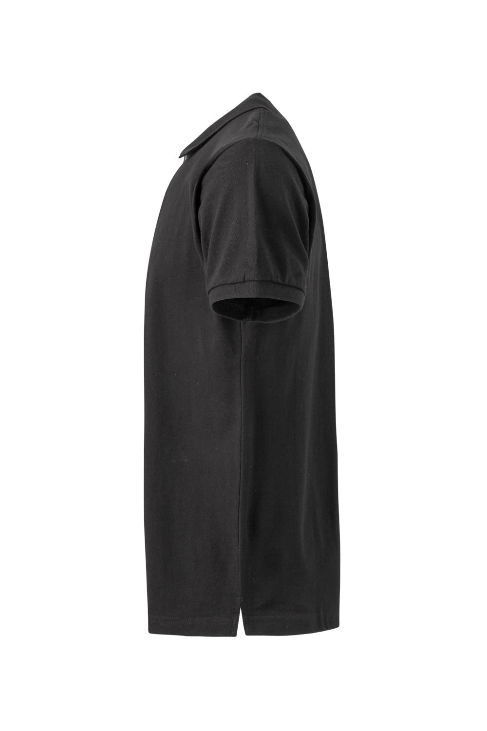 Tricou polo bumbac 210g maneca scurta negru Mackay