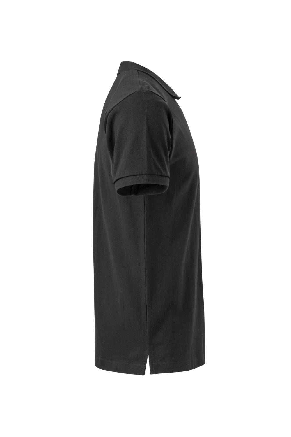Tricou polo bumbac 210g maneca scurta negru Mackay