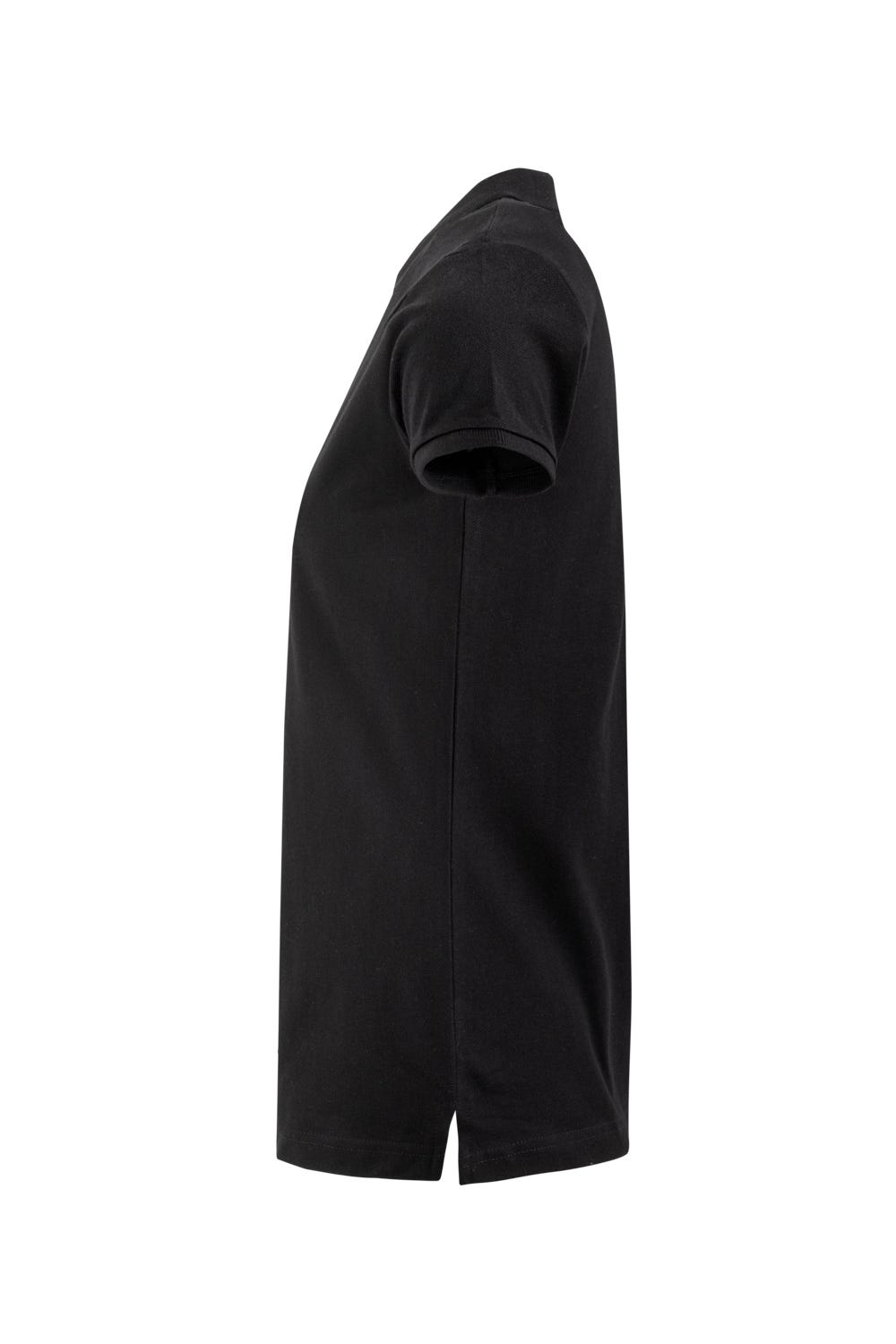 Tricou polo bumbac 210g dama maneca scurta negru Mackay Woman