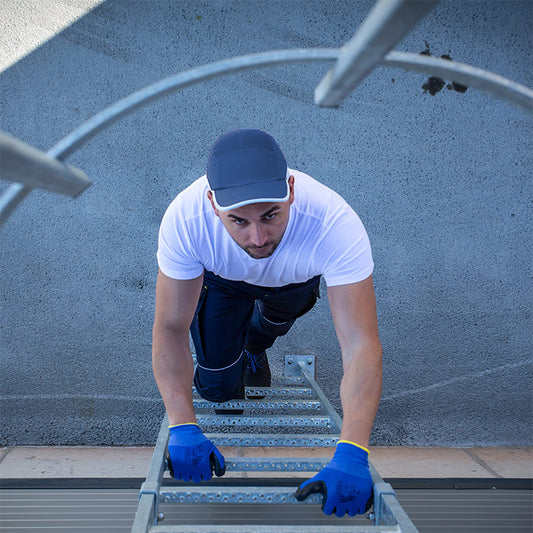 Sapca protectie bumbac ABS gri unisex