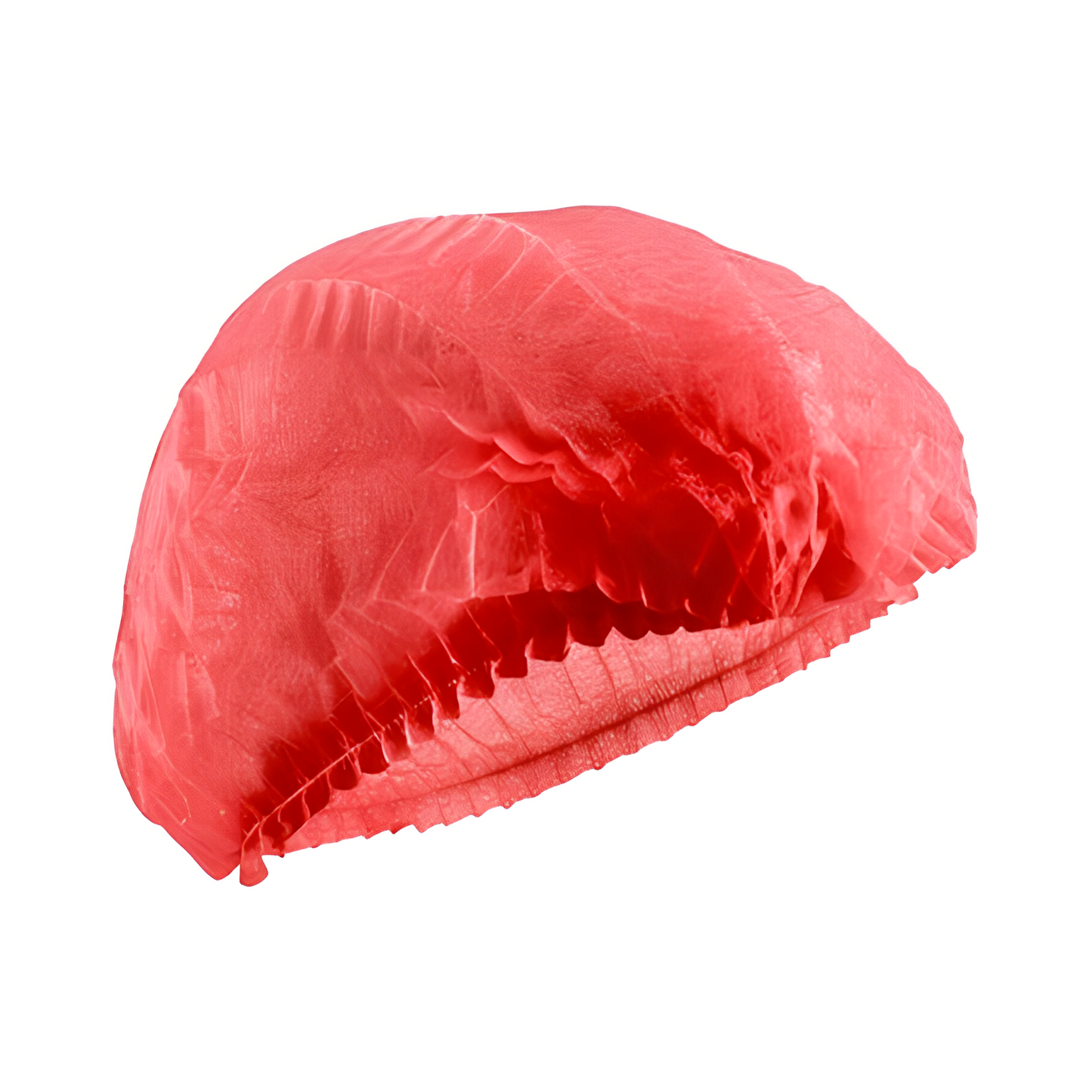 Bonete unica folosinta un elastic rosii 12g 100buc