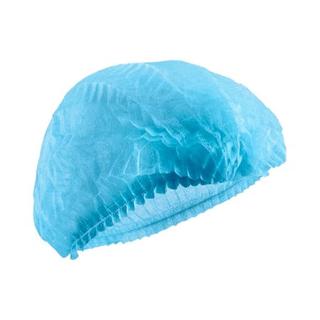 Bonete unica folosinta un elastic albastre 12gr 100buc
