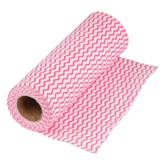 Rola lavete vascoza/poliester 40g/mp 39x32cm roz 25buc Fala