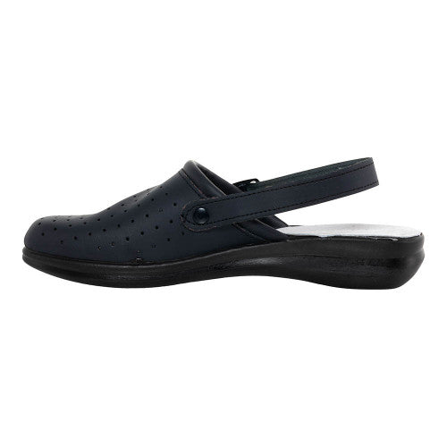 Saboti de lucru cu bareta bleumarin Baria