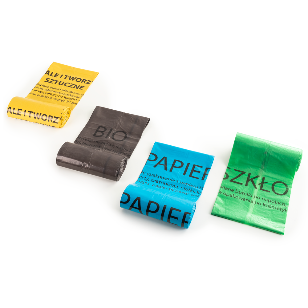 Saci menajeri maro colectare selectiva 30micr. 120L 10buc