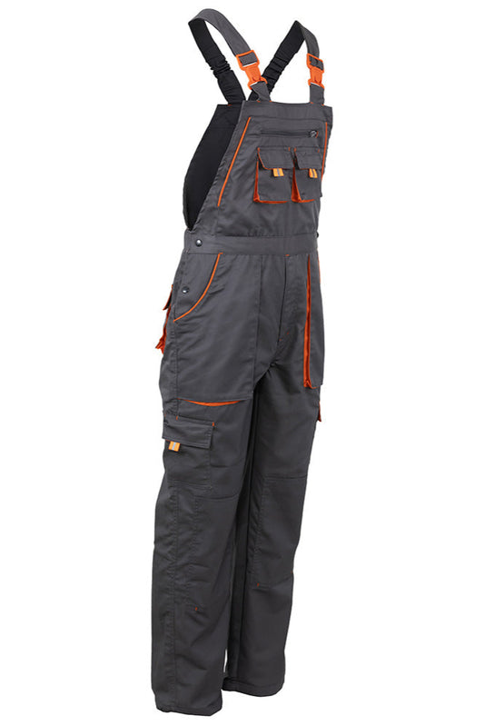 Salopeta de protectie Samoa Renania gri/portocaliu (4B10)(90851)