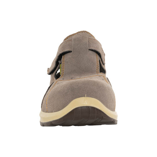 Sandale de protectie S1P piele velur maro New Cairo