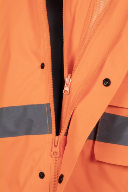 Scurta protectie Hi-Vis 4 in 1 Finland Renania portocaliu fluo (536B)