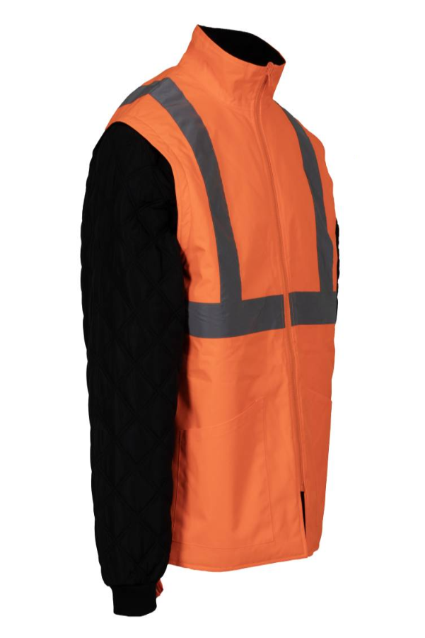 Scurta protectie Hi-Vis 4 in 1 Finland Renania portocaliu fluo (536B)