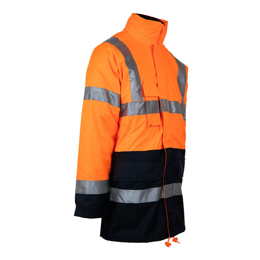 Scurta protectie inalta vizibiilitate 3 in 1 Finland Professional Renania portocaliu fluo (5B60)(9198)