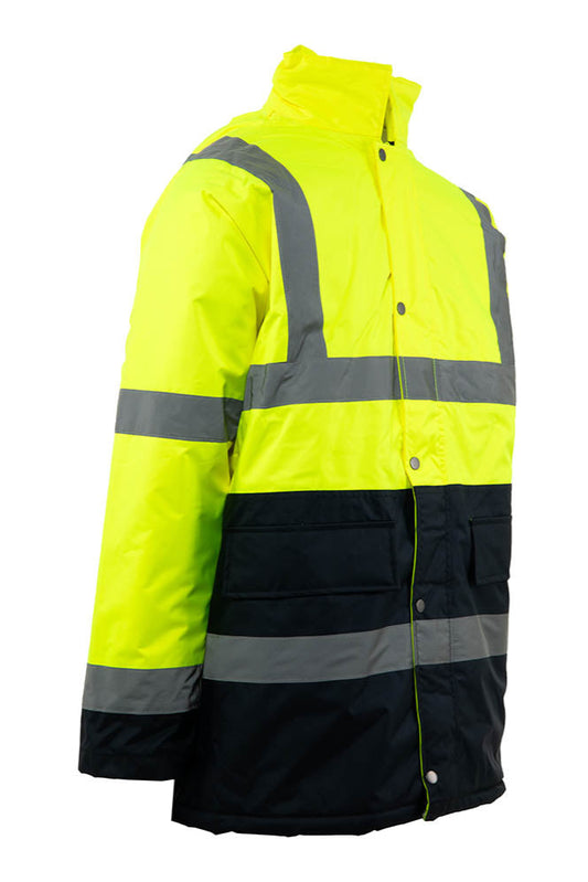 Scurta protectie inalta vizibilitate Bristol Renania galben fluo (5B34)(9189)