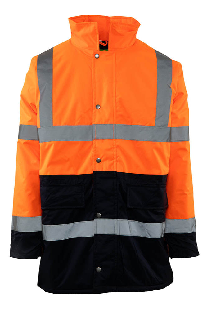 Scurta protectie inalta vizibilitate Sefton Renania portocaliu fluo (5B35)(9091)