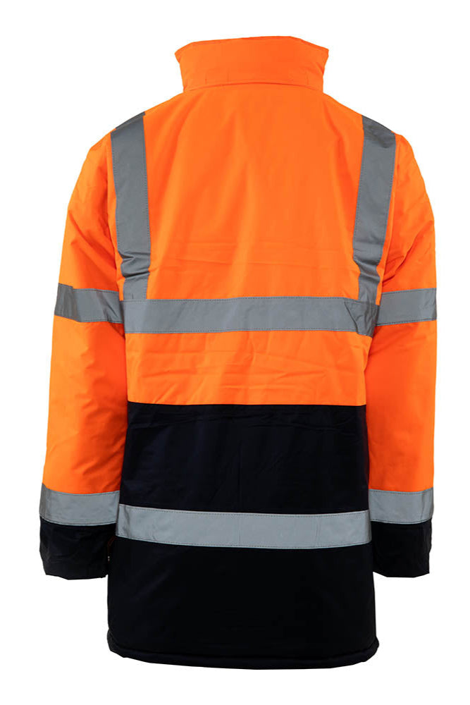 Scurta protectie inalta vizibilitate Sefton Renania portocaliu fluo (5B35)(9091)