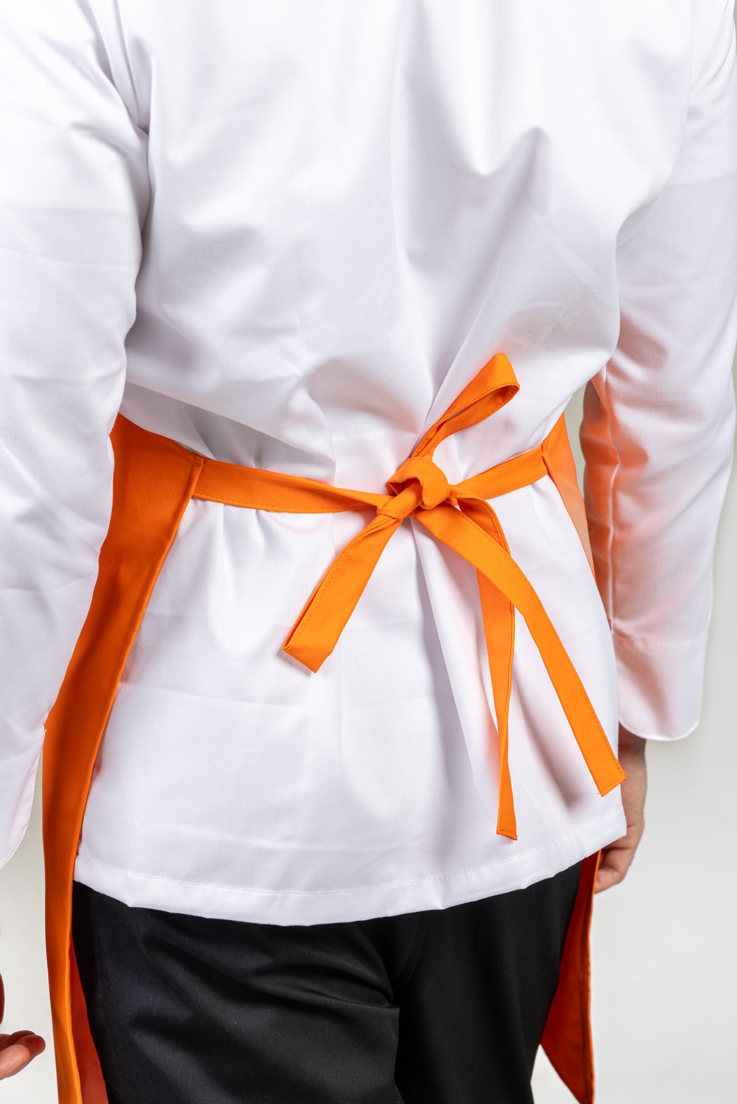 Sort bucatarie cu pieptar ajustabil portocaliu tercot 195g Patrick