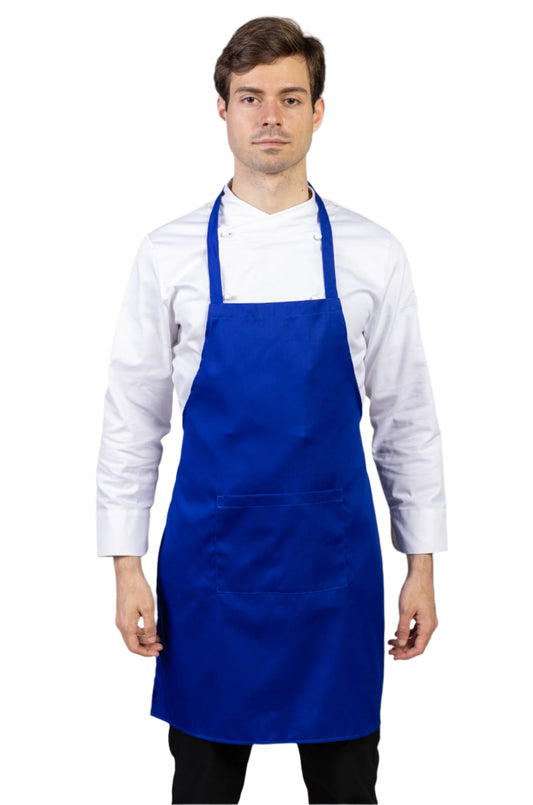 Sort bucatarie cu pieptar albastru tercot 195g Missena