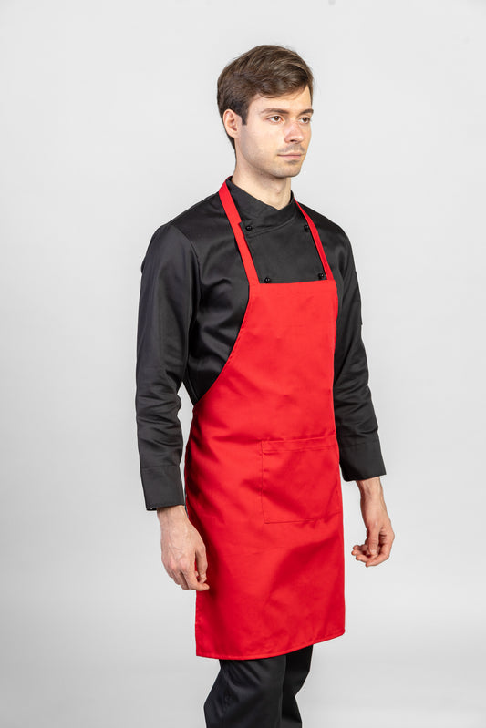 Sort bucatarie cu pieptar rosu tercot 195g Missena