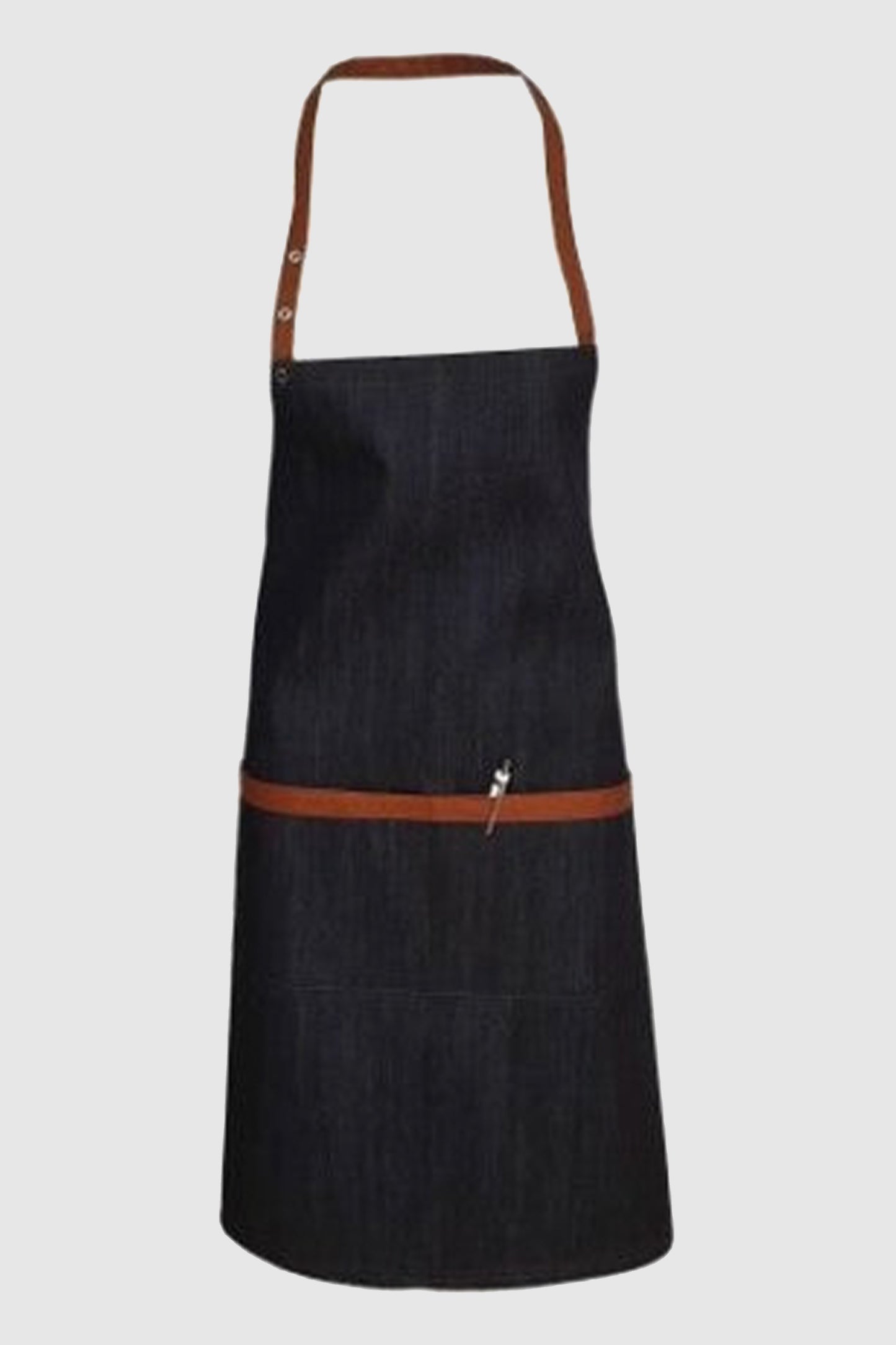 Sort bucatarie cu pieptar denim negru bumbac Beni