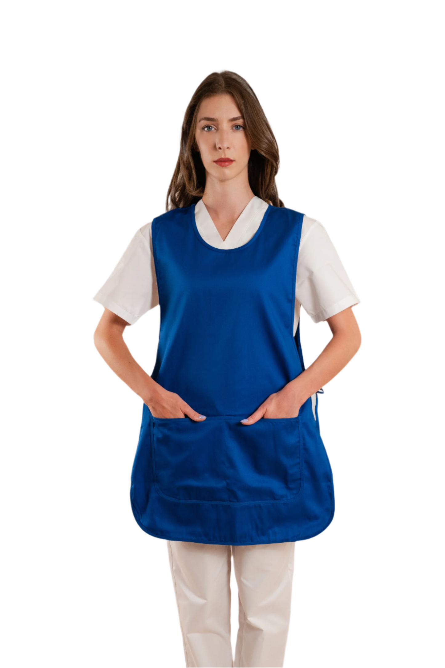 Sort dublu cu buzunar portionat albastru tercot 195g Arzak