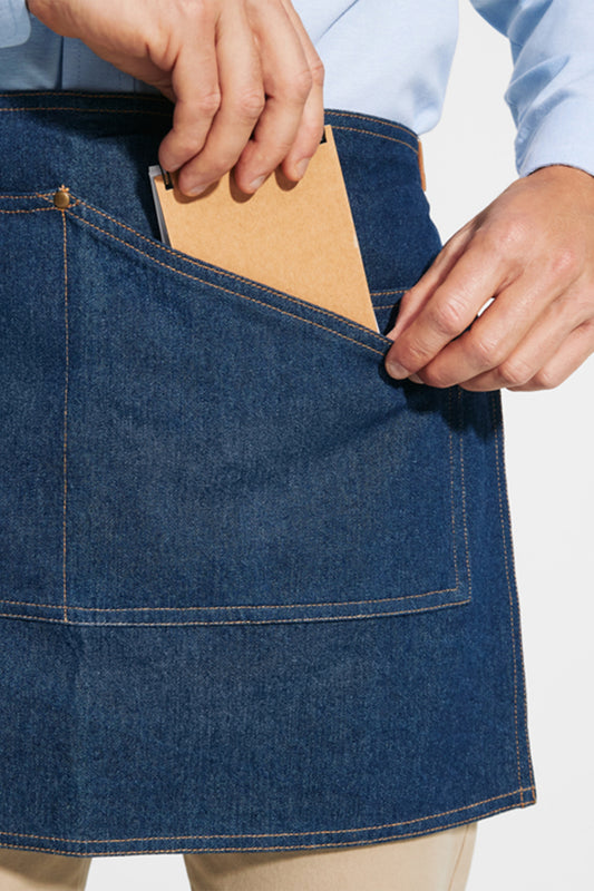 Sort ospatar denim albastru bumbac 250g Dacosta