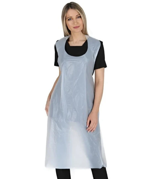Sorturi HDPE albe de unica folosinta 10 microni 100buc