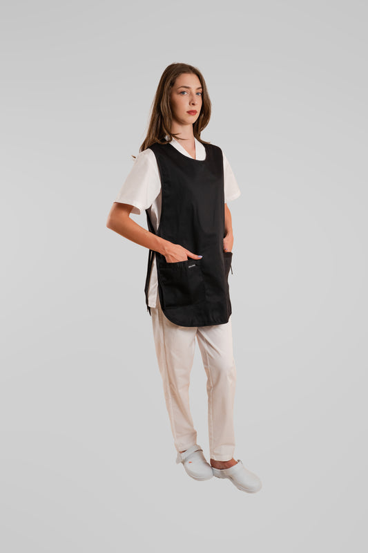 Sort vanzatoare cu 2 buzunare negru tercot 130g Ampato