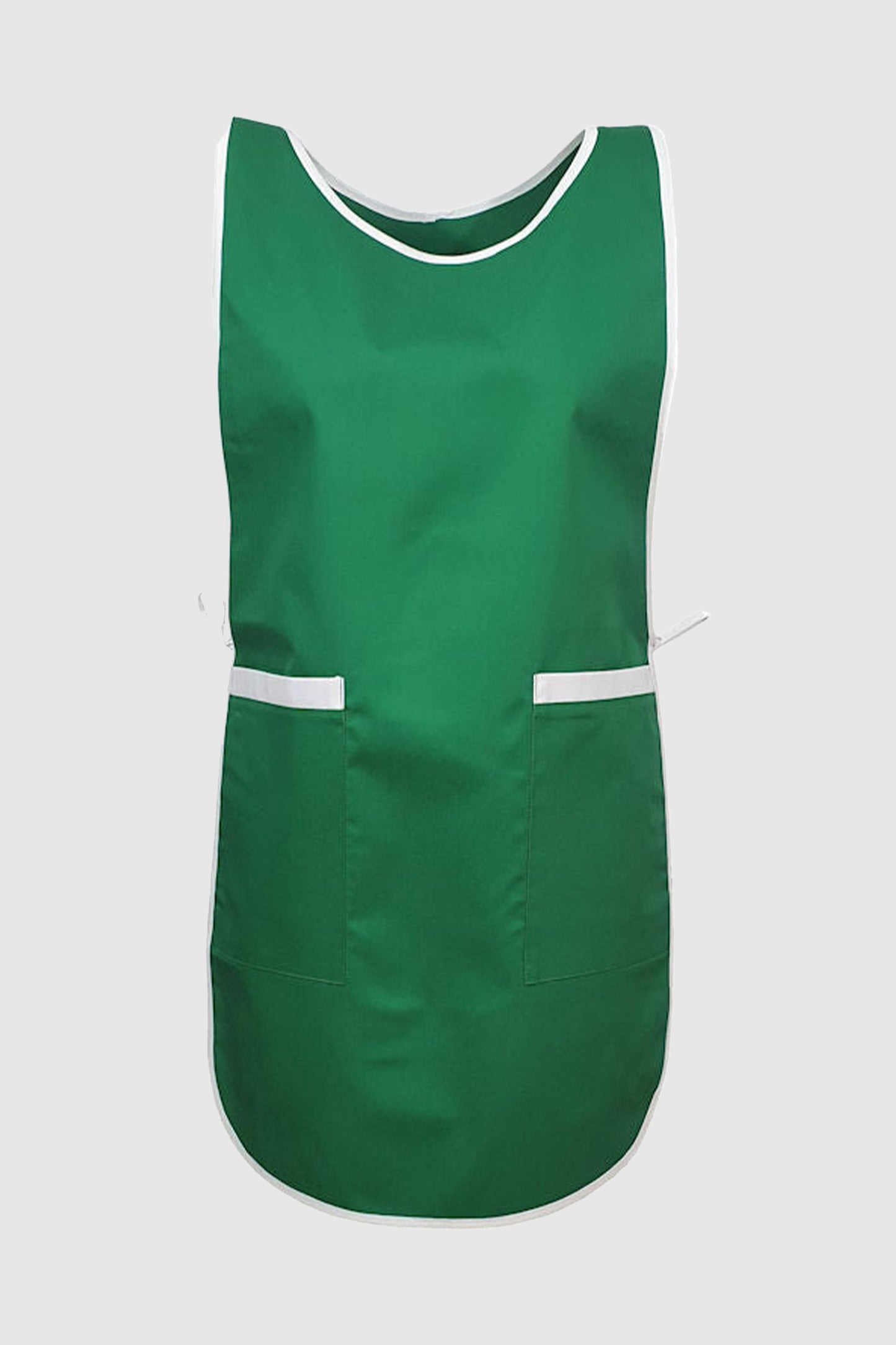 Sort vanzatoare cu 2 buzunare verde/alb tercot 195g Ali