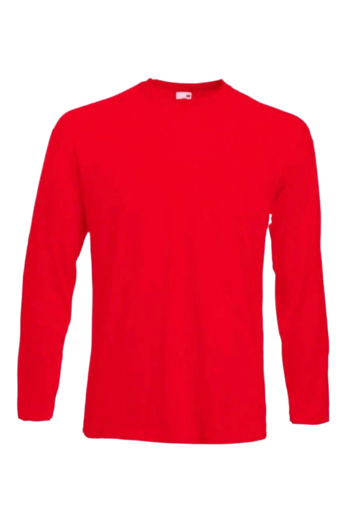 Tricou Valueweight rosu cu maneca lunga