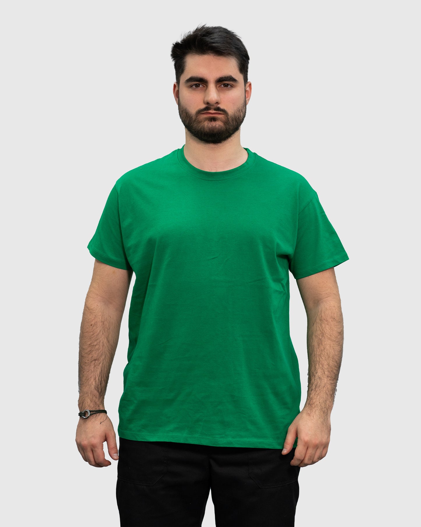 Tricou verde unisex bumbac 150g Regent