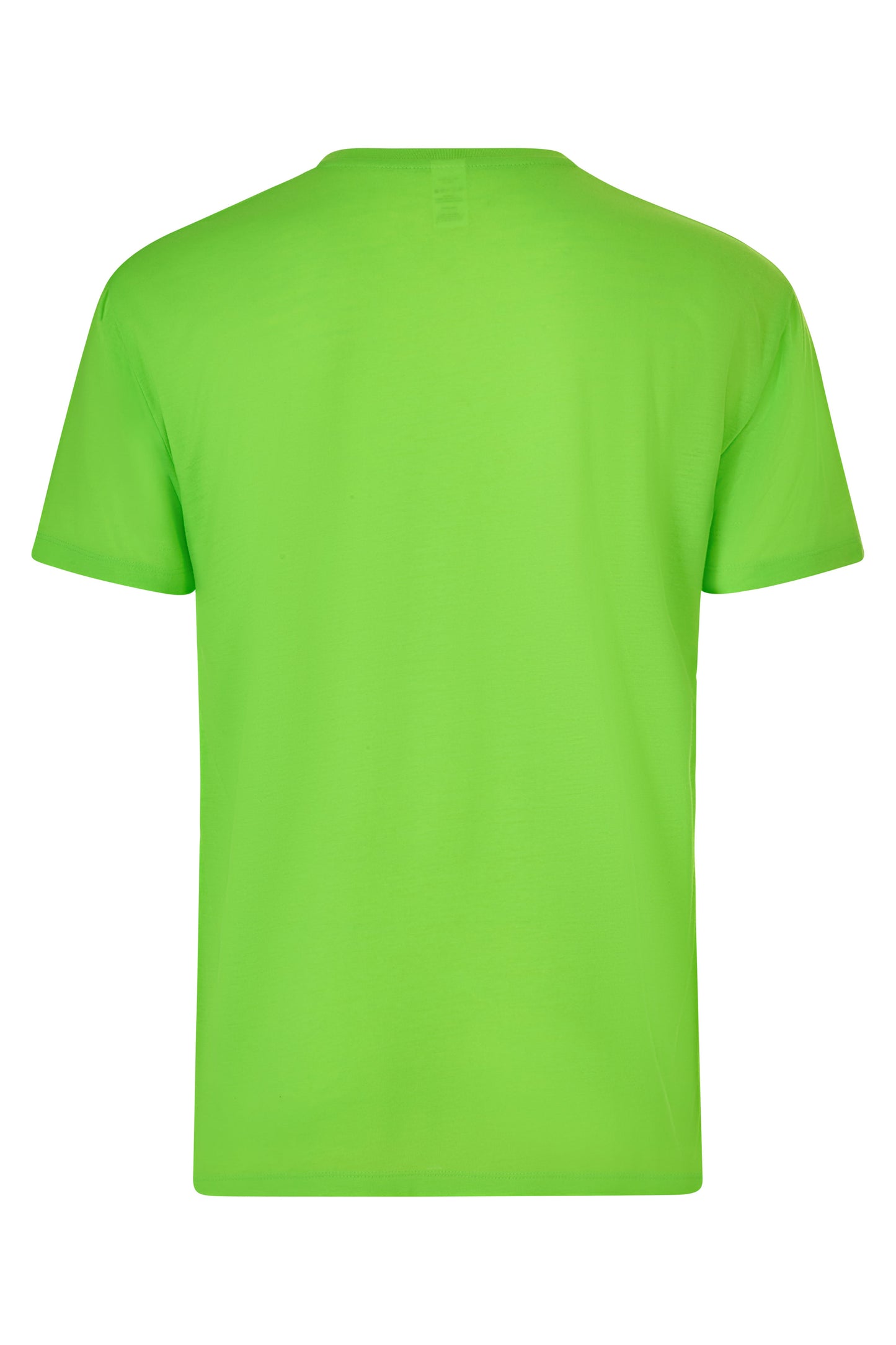 Tricou poliester 150g maneca scurta Lime Fluo Derby