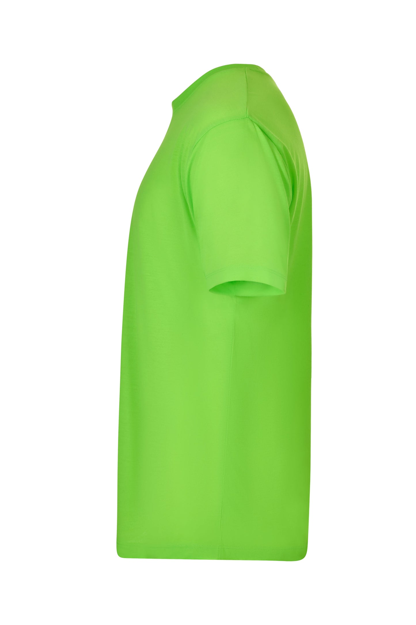 Tricou poliester 150g maneca scurta Lime Fluo Derby