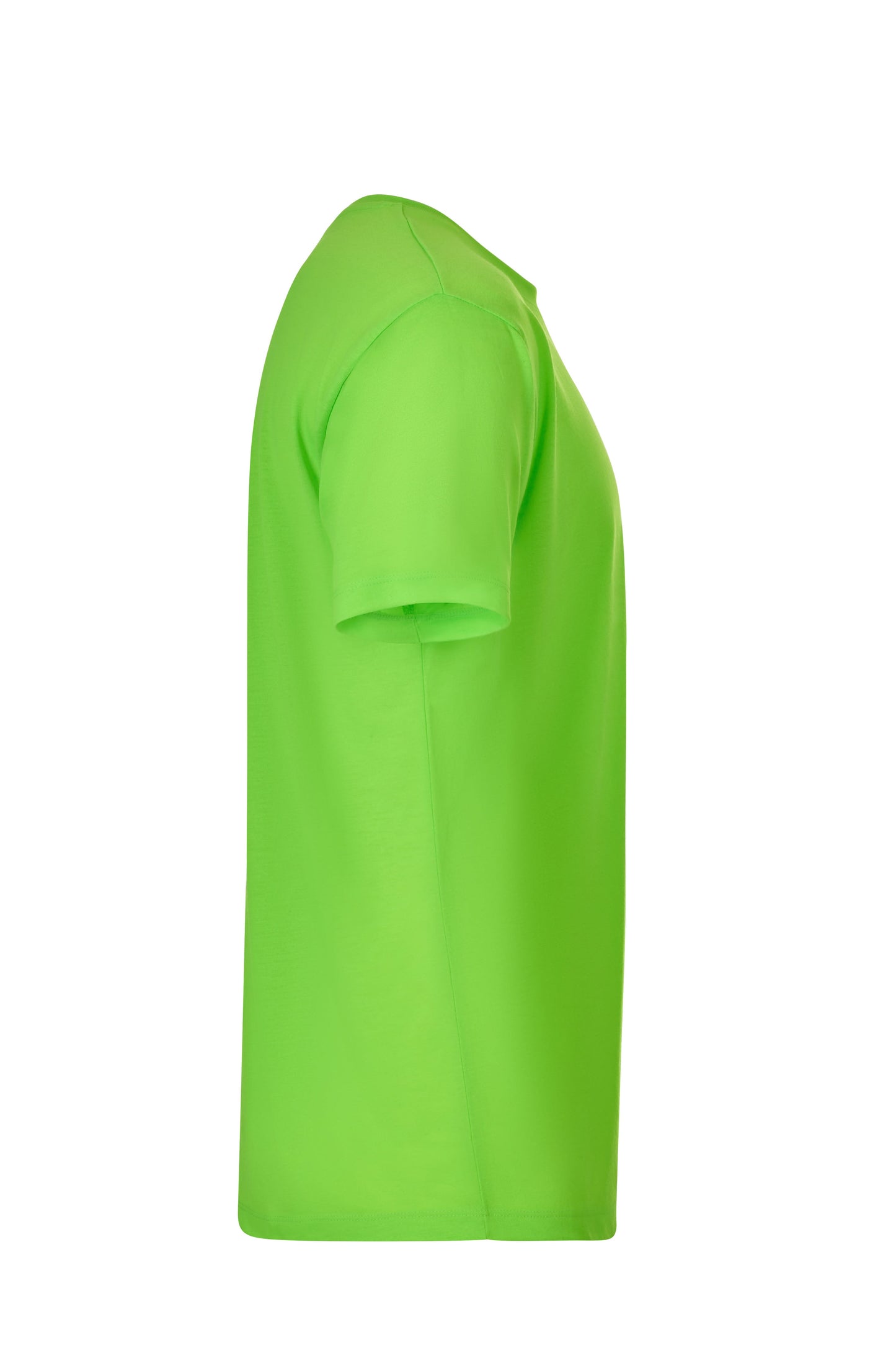 Tricou poliester 150g maneca scurta Lime Fluo Derby